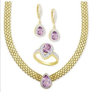 Victoria Townsend -Gold Over Sterl Silver set